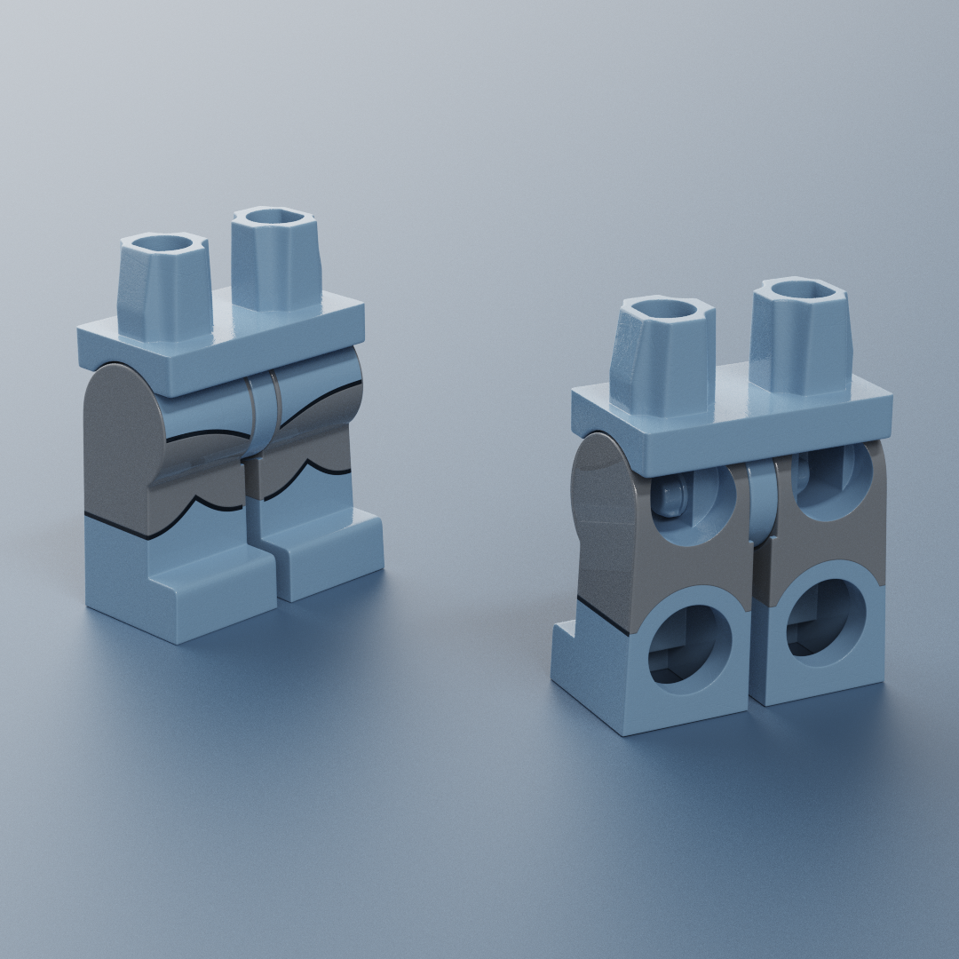BOOSTER PACK DARK GRAY LEGS