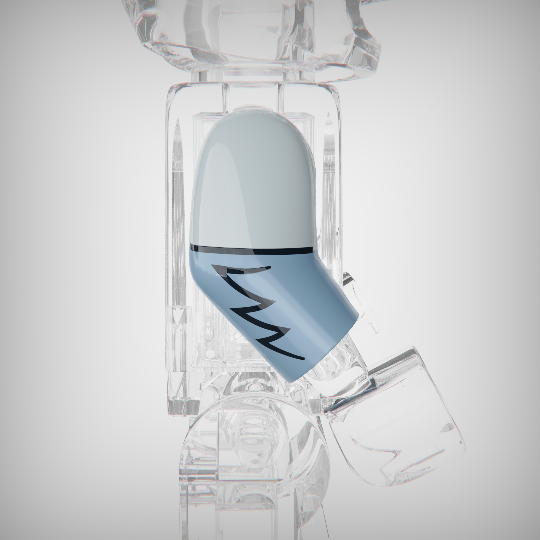 BOOSTER PACK LIGHT GRAY ARMS (PAIR)