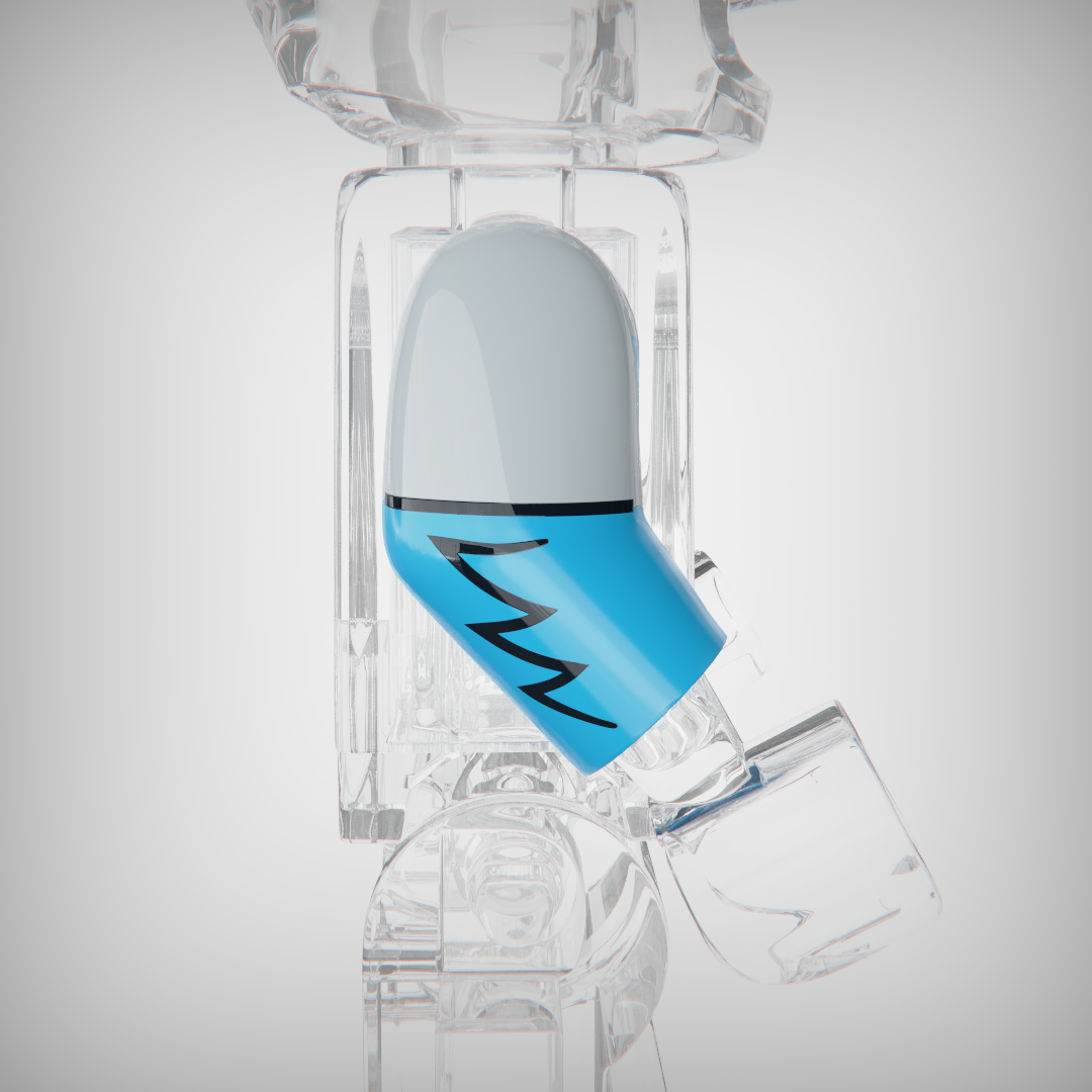 BOOSTER PACK LIGHT GRAY ARMS (PAIR)