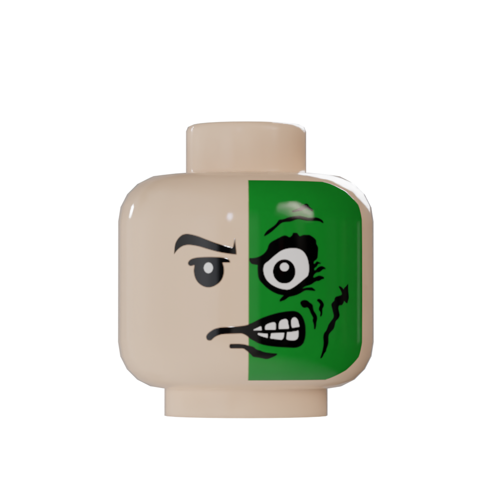 Light Nougat / Green