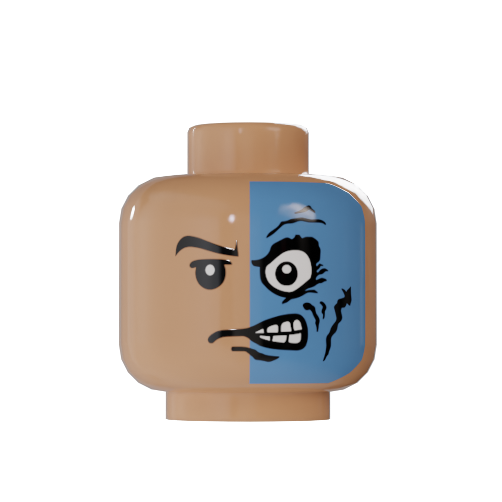 Medium Nougat / Medium Blue