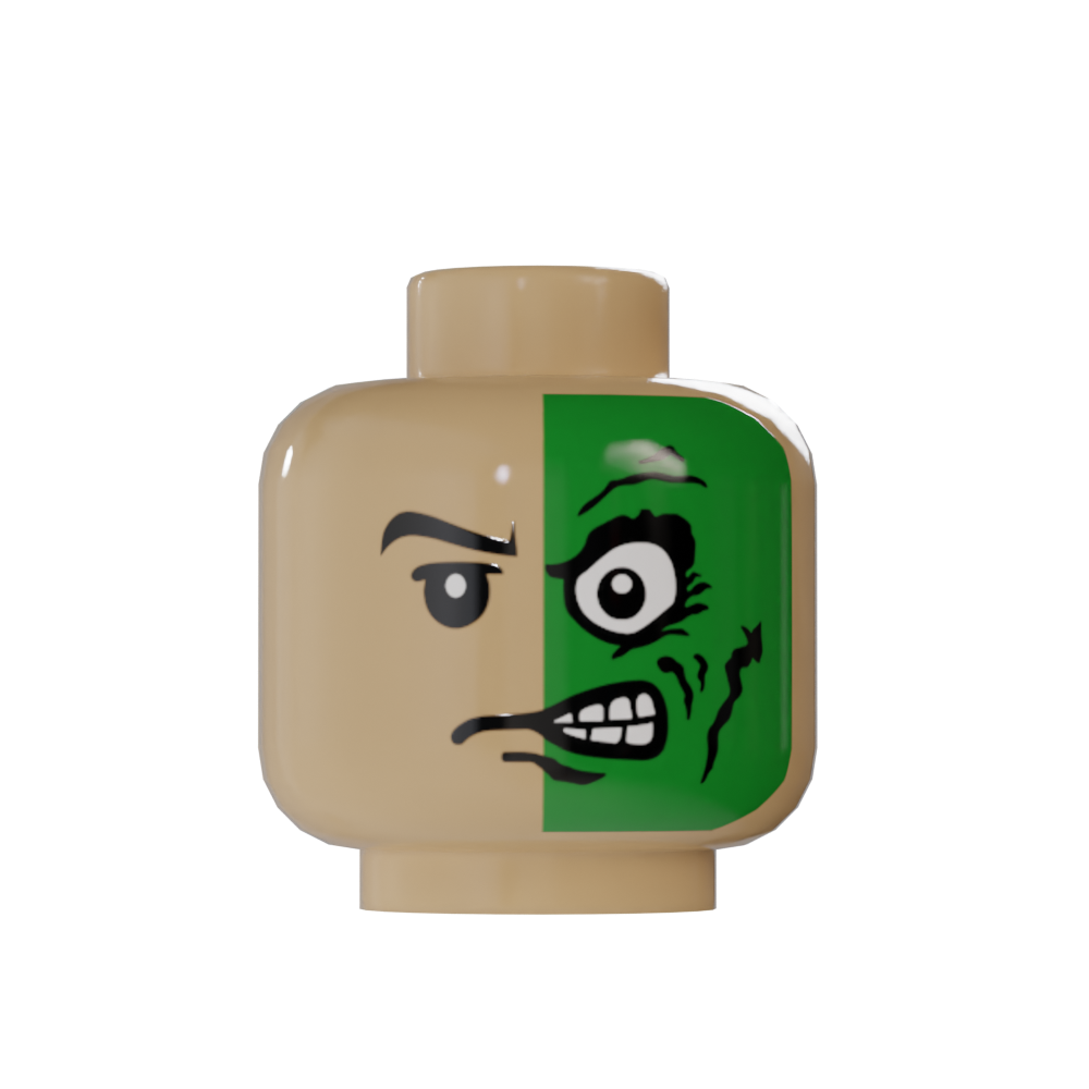 Warm Tan / Green