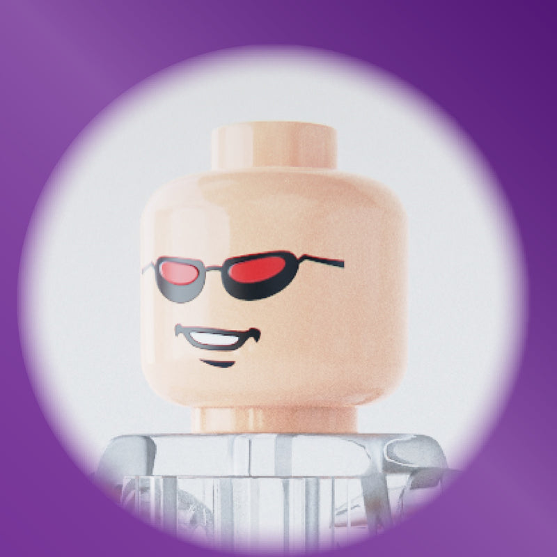 UNMASKED VIGILANTE HEAD
