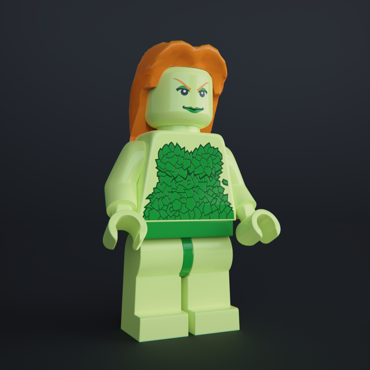Ivy figure - Spring Yellowish Green